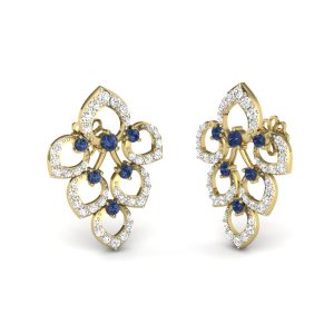 Пусеты с камнями "Маракши"