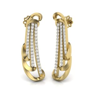 Серьги с камнями "Фалида"