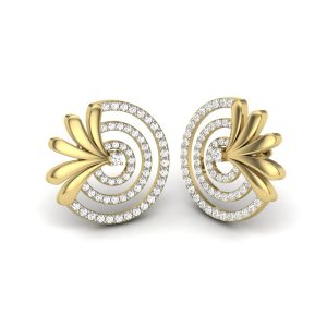 Пусеты с камнями "Калиназ"