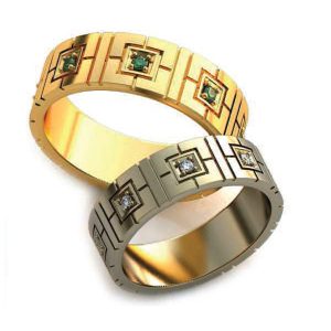 Обручальные кольца "Альферацио"