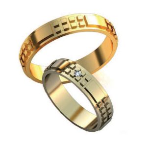 Обручальные кольца "Альдафир"