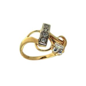 Кольцо с камнями "Зосма"