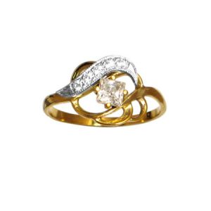 Кольцо с камнями "Дженах"