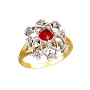 Кольцо с камнями "Баттен"