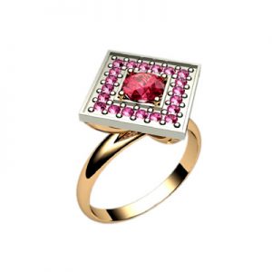 Кольцо с камнями "Ригили"