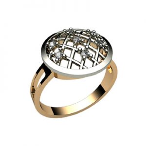 Кольцо с камнями "Навия"