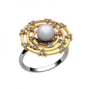 Кольцо с камнями "Ахирд"