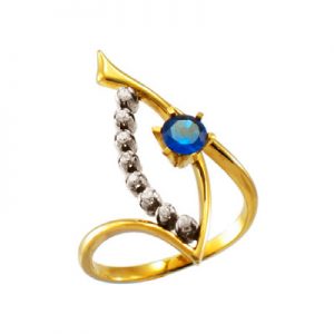 Кольцо с камнями "Барнард"