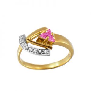 Кольцо с камнями "Куман"