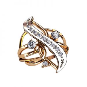 Кольцо с камнями "Грумиум"