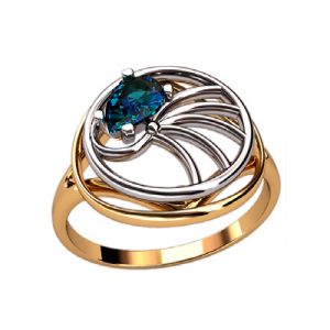 Кольцо с камнем "Растабан"