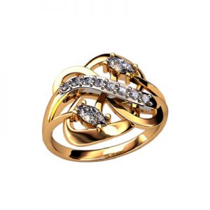 Кольцо с камнями "Альдул"