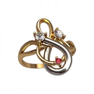 Кольцо с камнями "Кхамбали"