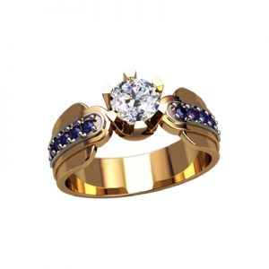 Кольцо с камнями "Заниах"