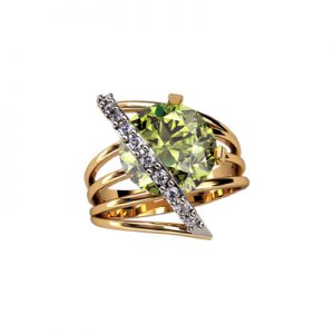 Кольцо с камнями "Канго"