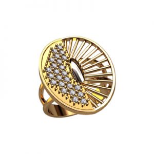 Кольцо с камнями "Изобилие"