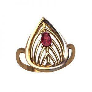 Кольцо с камнем "Спика"