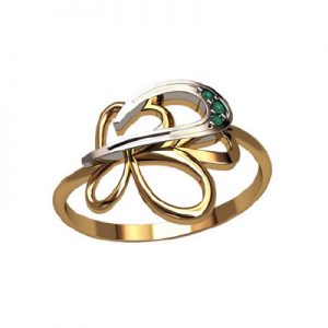 Кольцо с камнями "Ринхи"