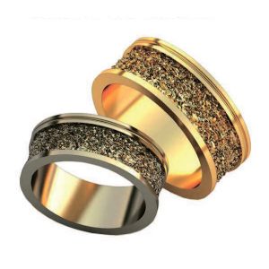 Обручальные кольца "Лунные"