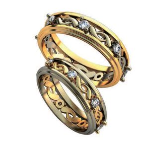 Обручальные кольца "Гельвети"