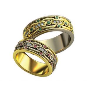 Обручальные кольца "Азеллюс"