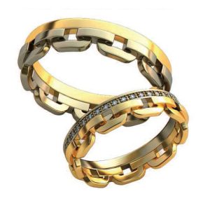 Обручальные кольца "Атик"