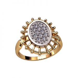 Кольцо с камнями "Альфард"