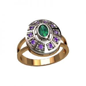 Кольцо с камнями "Беннет"