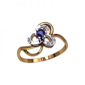 Кольцо с камнями "Немо"