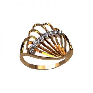 Кольцо с камнями "Паруса"