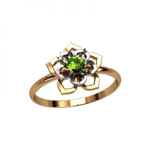 Кольцо с камнем "Мискант"