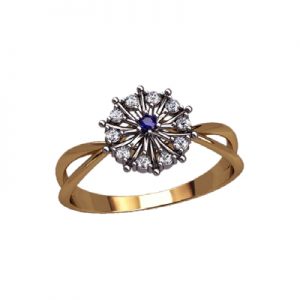 Кольцо с камнями "Венера"