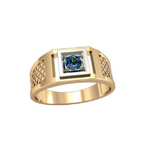 Кольцо с камнем "Ходор"