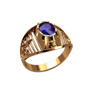 Перстень "Деймон" с камнями