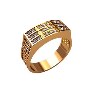 Кольцо с камнями "Кара"