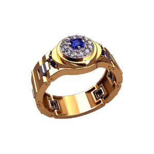 Перстень с камнями "Сенатор"
