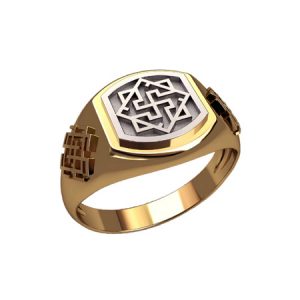 Печатка с символом "Звезда Лады"