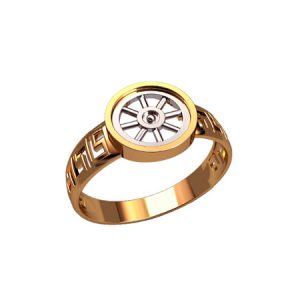 Печатка с символом "Колесо"