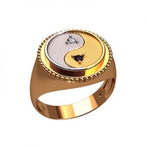 Перстень "Иньян"