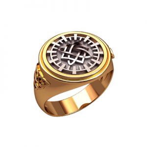 Печатка с накладкой "Садал"