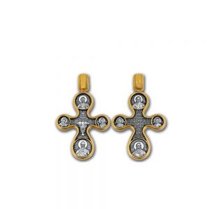 Этимасия. Восемь святых. Православный крест. Круги в краях