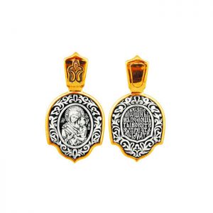 Тихвинская икона Божией Матери. Жесткое ушко.