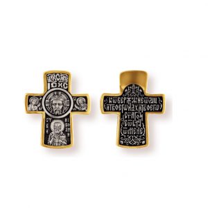 Спас Нерукотворный. Святитель Николай Чудотворец. Православный крест без уха.