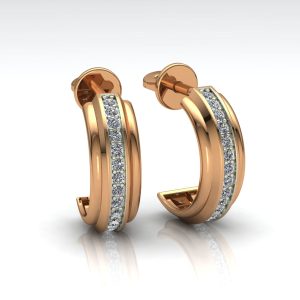 Серьги "Яркий след"