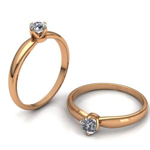 Кольцо помолвочное "Амира"