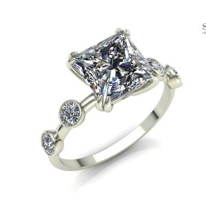 Кольцо помолвочное "Сельми"