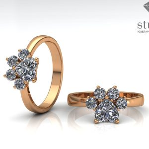 Кольцо помолвочное "Джулия"