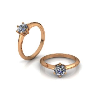 Кольцо помолвочное "Анио"