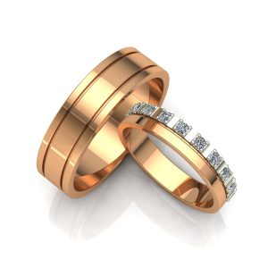 Кольцо обручальное "Свет в жизни"