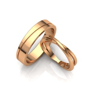 Кольцо обручальное "Тонкс"